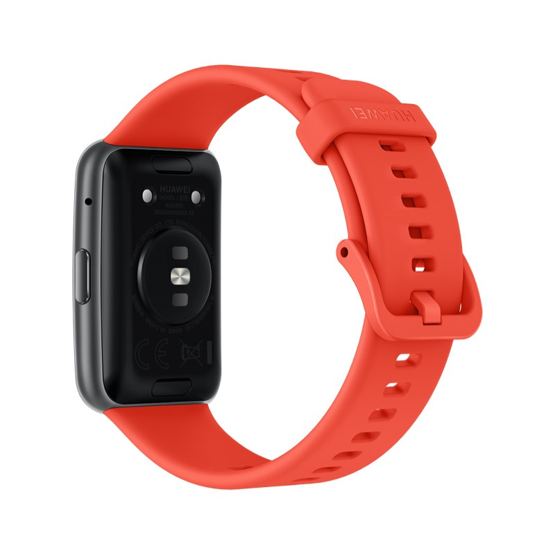 华为/HUAWEI WATCH FIT new 智能手表 全彩大屏 健身私教 全天候血氧监测 西柚红 西柚红硅胶表带