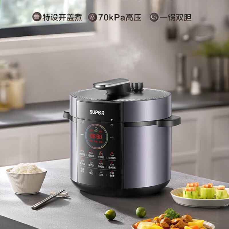 苏泊尔(SUPOR)5L智能电压力锅 SY-50YC588