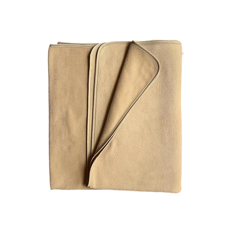 紫燕沙 防寒毯 1000*1500mm 卡其色 条高清大图