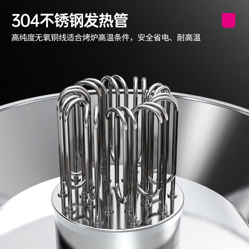 乐创(lecon)商用烤鸭炉 1米纯电热烤鸭304不锈钢烤炉 LC-J-JH105