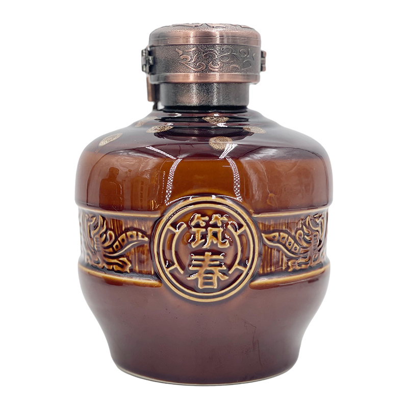 筑春 筑春老酒 洞藏老酒 53度 1.5L 酱香型 1500mlx4瓶