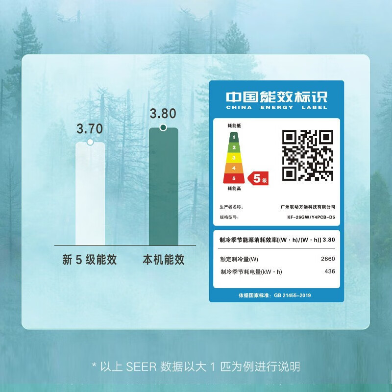 云米(VIOMI)大1匹空调 新能效定频单冷空调壁挂式iCool 2T 智能除湿 快速制冷