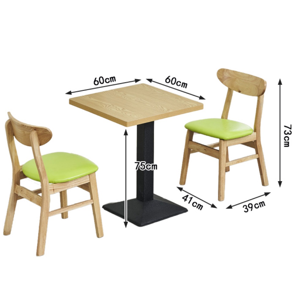 豫龙都 餐桌椅 一桌两椅 套高清大图