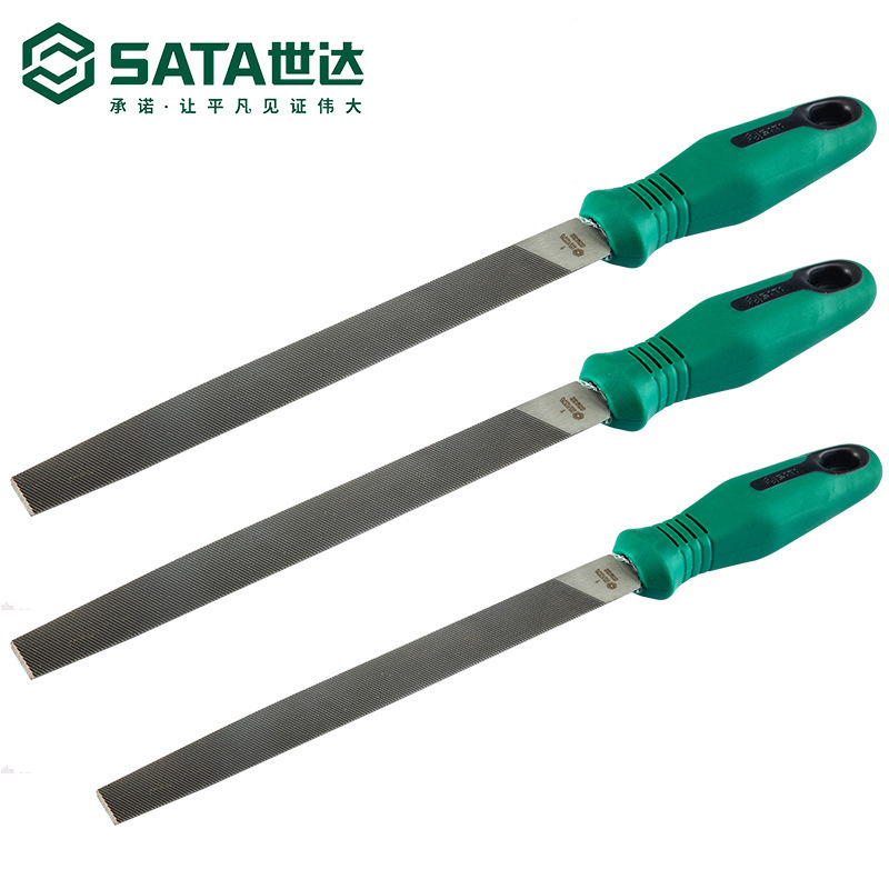 赫德世嘉(HEARDSGA)世达工具中齿半圆锉10寸03937高清大图
