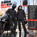 正雨8119.8119加绒.4 【高领口/高亮】185以上CM 【四季款-红】可拆雨鞋套