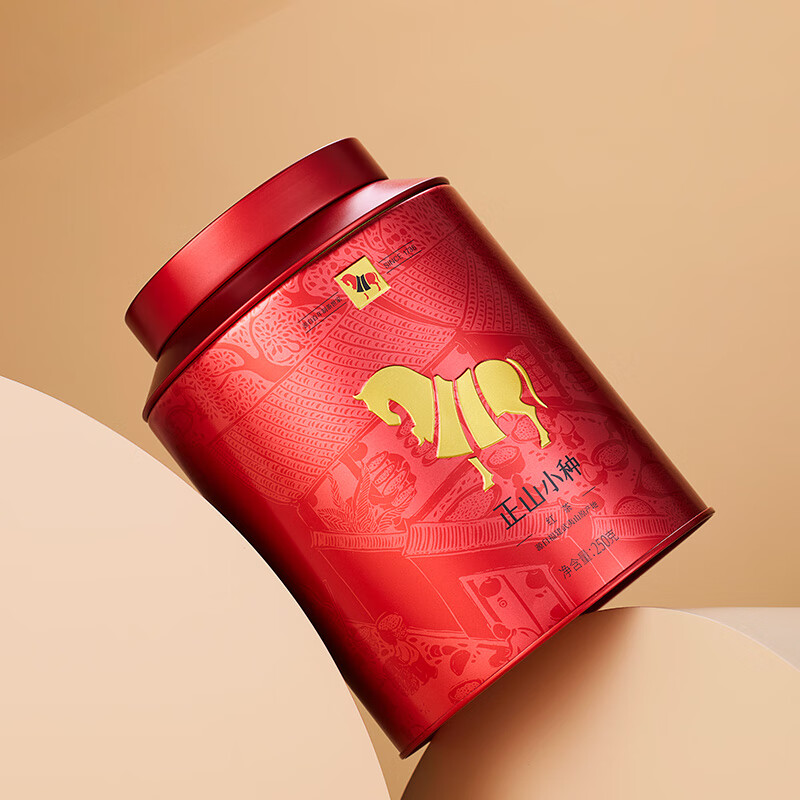 八马茶业 红茶武夷山正山小种一级 250g罐装高清大图