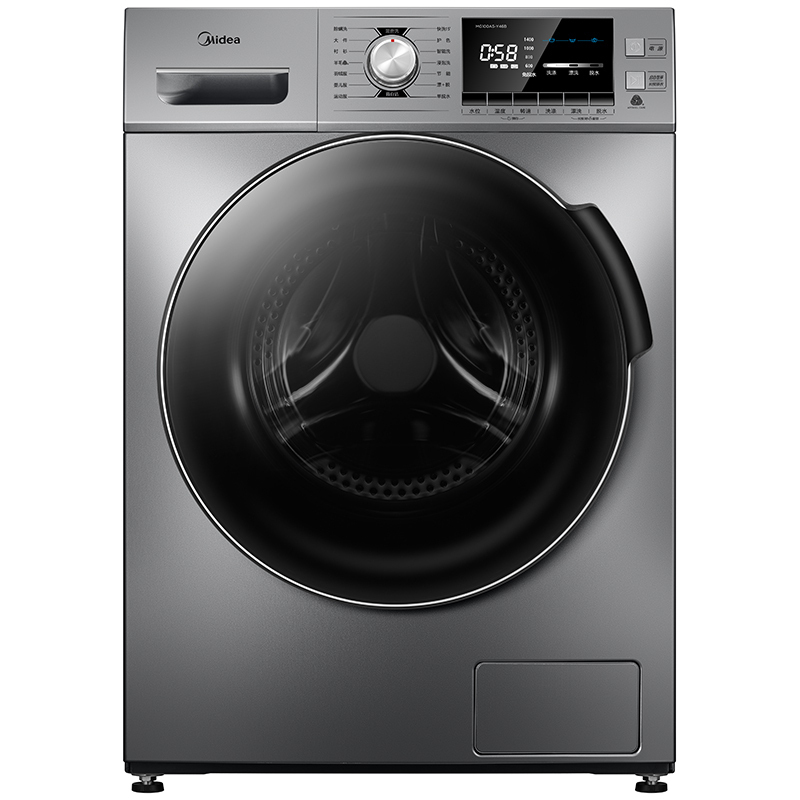 美的（Midea）洗衣机 MG100A5-Y46B 滚筒洗衣机全自动10公斤kg 家用