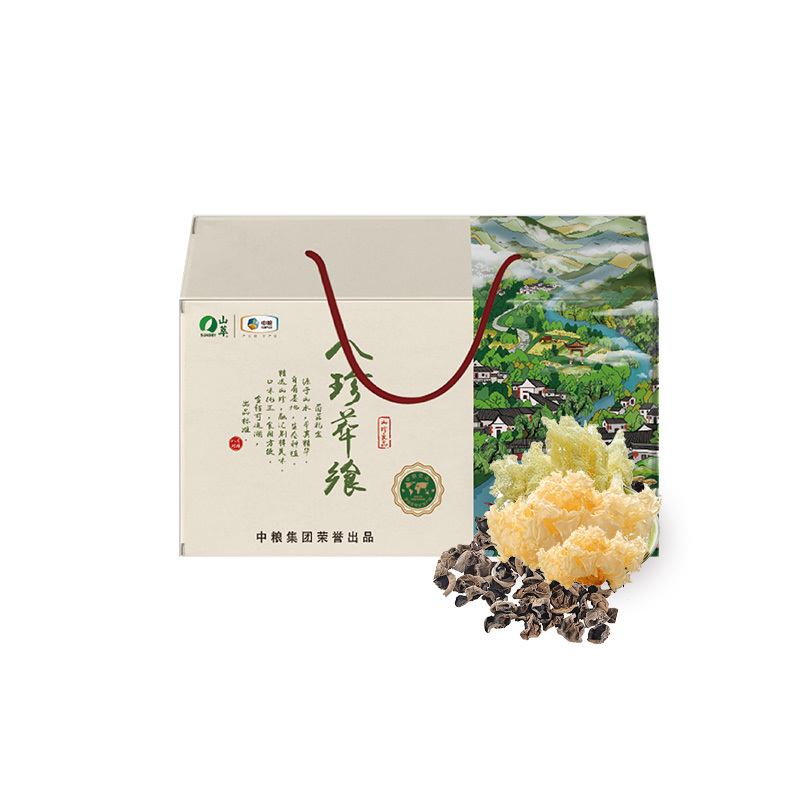 中粮福临门山萃“八珍萃飨”菌菇组合 390g