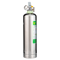 神龙 灭火器 水基型(水雾)不锈钢环保灭火器2升 车载家用及商用灭火器2L MSWZ/2B 消防器材