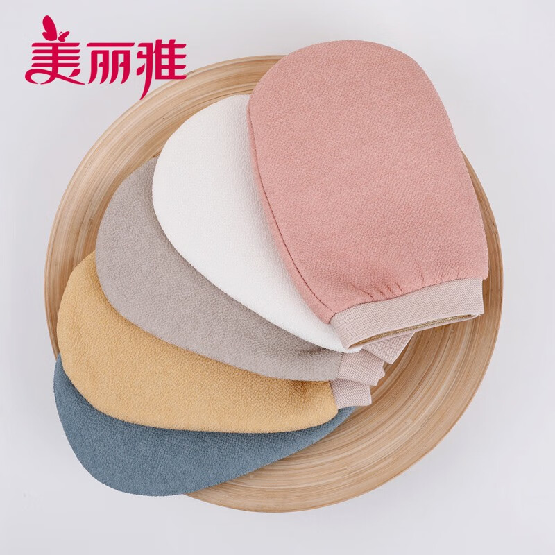 美丽雅金边沐浴手套HC072954高清大图