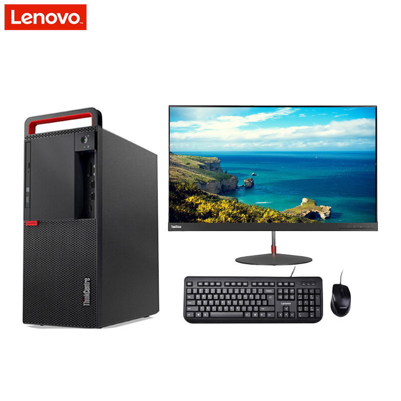 联想(ThinkCentre) M910T台式机(i7-6700 8GB 2TB+128GSSD 三年保)X27Q 27英寸液晶 2K分辨率