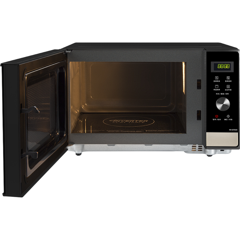 松下(Panasonic)微波炉 NN-GF39JS 23L/升 六段变频 变频烧烤 微波烤箱一体机