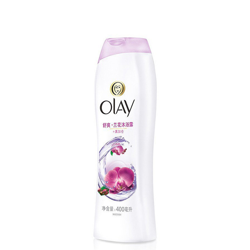 玉兰油(OLAY)舒缓清爽沐浴露400毫升泡澡 宝洁出品