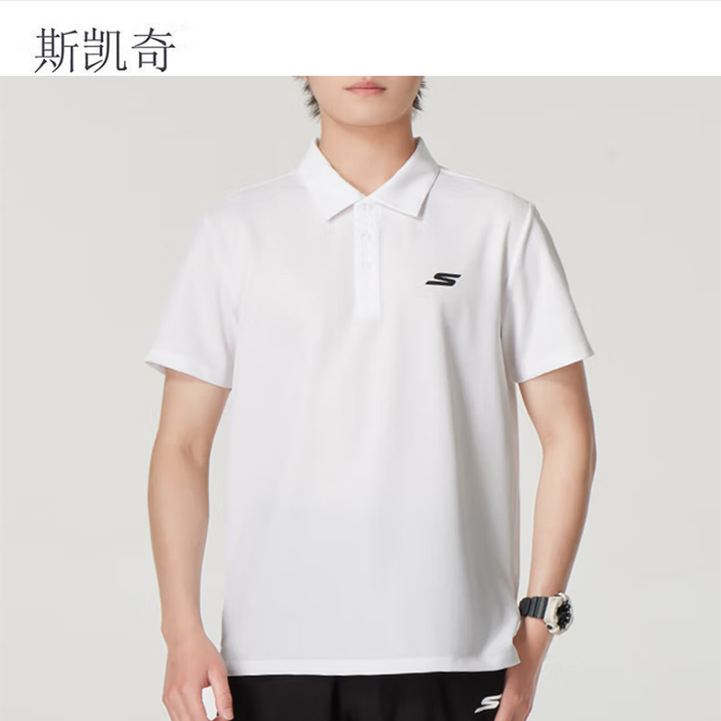 斯凯奇 男夏季POLO衫 P224M126-000QXL 件高清大图