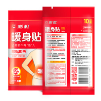彩虹(RAINBOW)暖身贴暖身宝宝发热贴热敷贴保暖贴暖腹贴发热贴暖宝贴10片装 Q6102