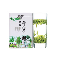 聚宁JUNING茗茶 南京雨花茶2022新茶 南京特产炒青绿茶75g罐装 特级一等 原产地认证雨花茶简装