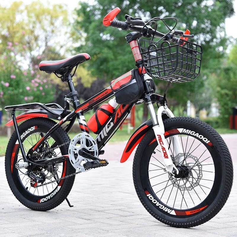 儿童山地自行车6到12岁男孩女孩适用18 20 22 24寸中大童单车高清大图