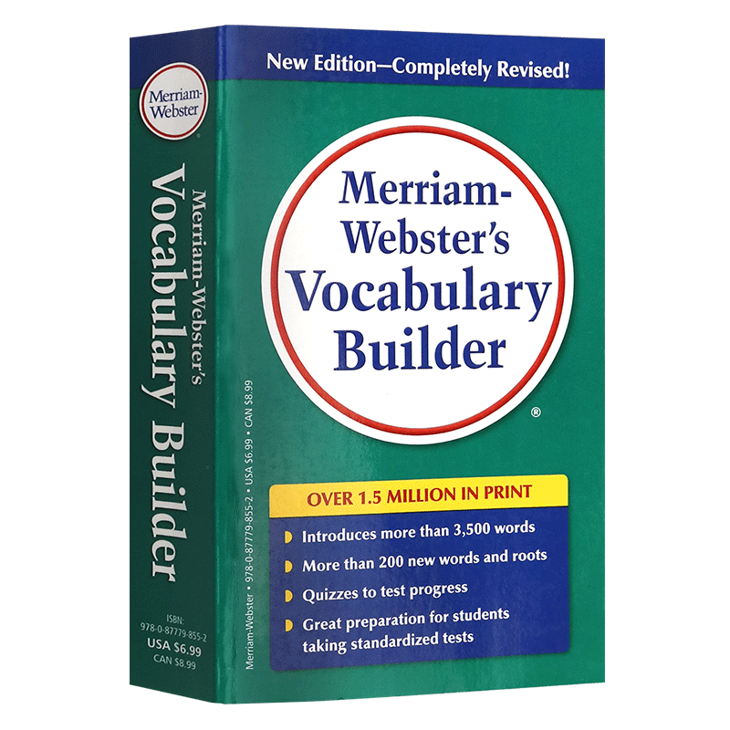 韦氏英语图解词典 [正版]韦小绿 韦氏字根词根词典 英文原版 Merriam Webster’s Vocabulary高清大图