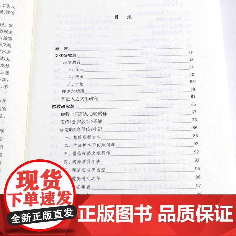 汤用彤佛学与哲学论集 南雍学术经典 汤用彤佛学及哲学思想评论书籍高清大图