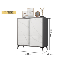 鑫金虎 北欧现代简约进门入户鞋柜家用门口大容量门厅玄关柜收纳鞋架