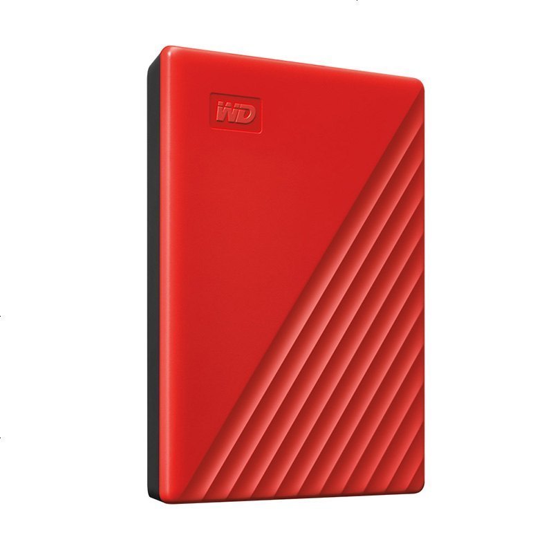 西部数据(WD)1TB USB3.0移动硬盘My Passport随行版 2.5英寸 红色(密码保护 自动备份)