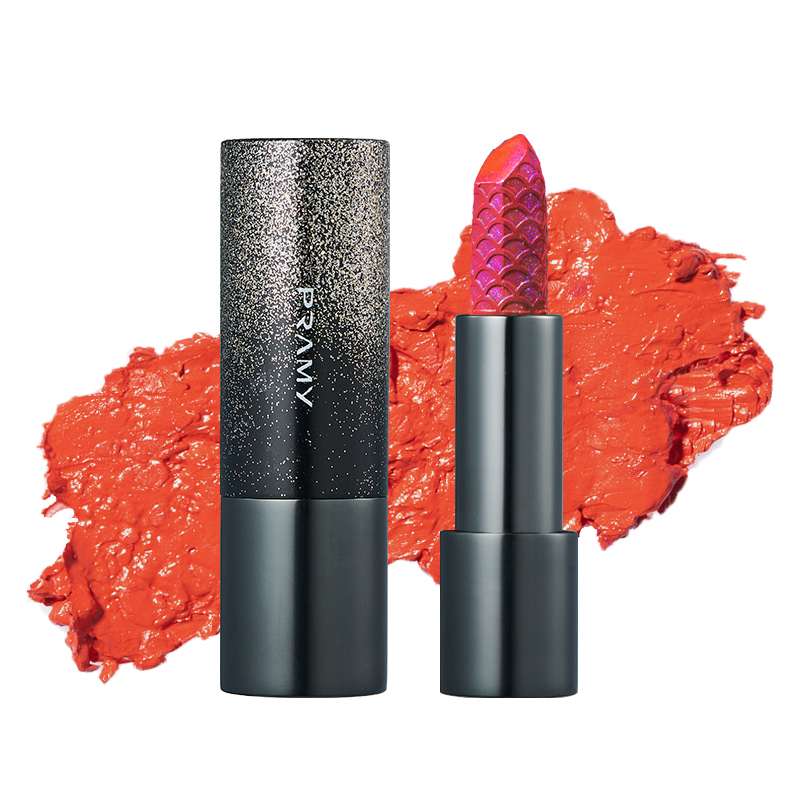 pramy柏瑞美梦幻星河波光口红女持久保湿不易脱色视频