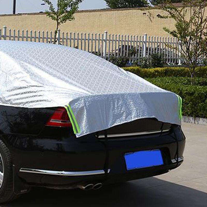 适用于汽车车衣半罩遮阳伞车衣罩车罩夏季防晒遮阳隔热罩汽车遮阳罩