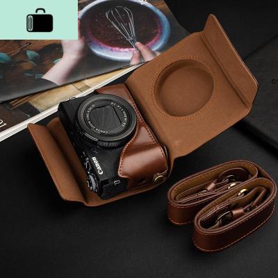 NEW LAKEg7x2相机包g7x3相机套g7x markii III斜挎保护单肩复古皮 【g7x】精装豪华数码相机包
