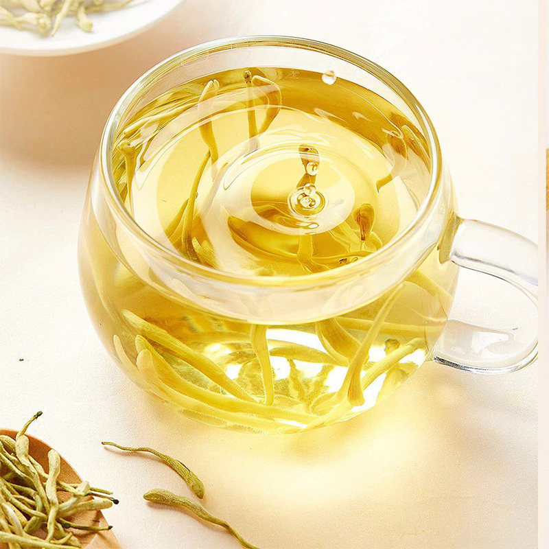 燕之坊金银花茶香味浓郁茶色透亮密封防潮即泡即饮罐装40g高清大图