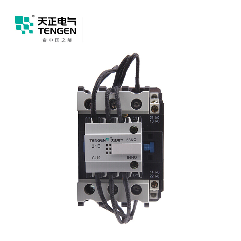 天正电气 CJ19 380V AC 2NO+1NC 43A 02010020017电容接触器