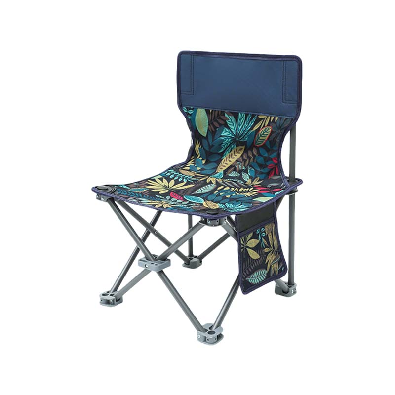 先围 户外折叠凳 33*33*52cm枫叶带靠背 个高清大图