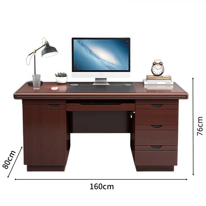 鑫木樽电脑桌160*80cm张高清大图
