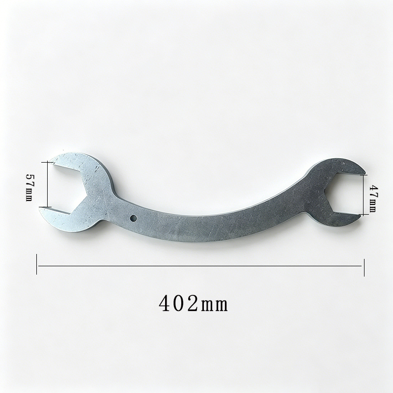 太晋众诚铁信 弯型扳手 47-57mm 把高清大图