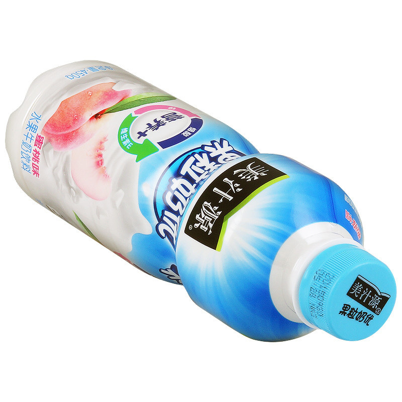 美汁源果粒奶优蜜桃味450g*15入整箱