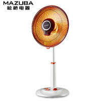 松桥(MAZUBA)小太阳MS-PQ1001K 家用取暖器 速热 低光 低噪音 倾倒断电 自动摇头