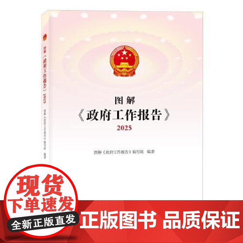 图解《政府工作报告》2025 中国言实出版社高清大图