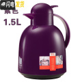 三维工匠2升保温水壶家用小型热水瓶暖壶大容量暖水壶学生保热开水壶茶壶 紫色