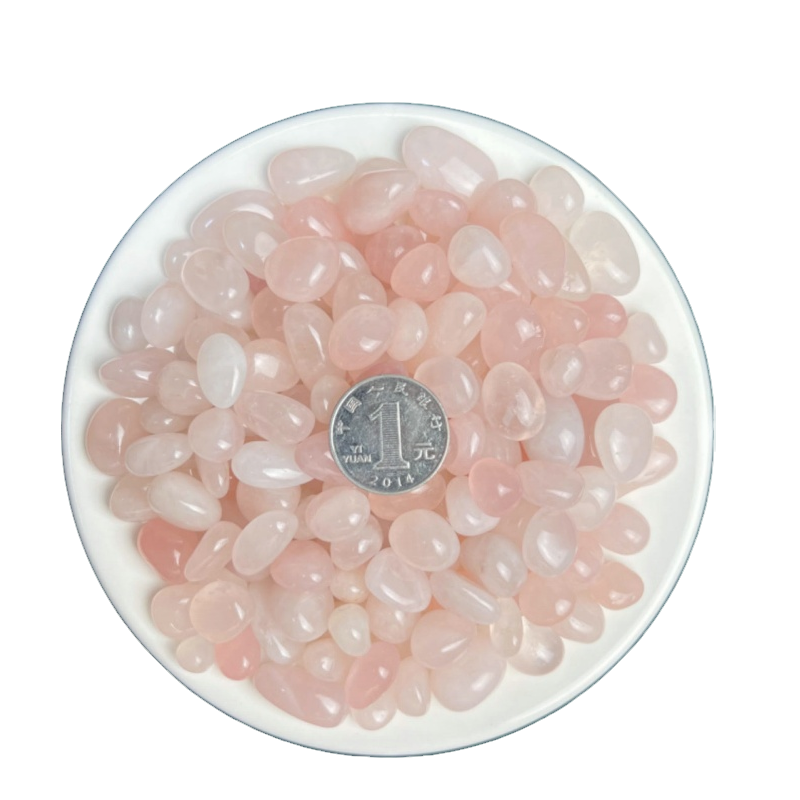 喜力健 七彩雨花石 1CM*1.5CM-粉色 包高清大图