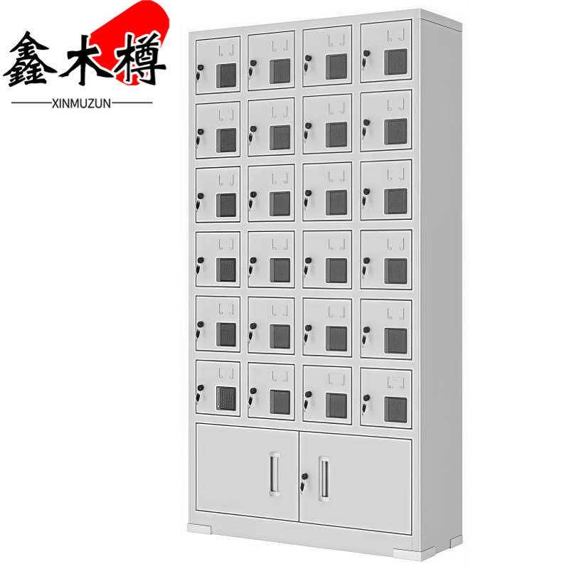 鑫木樽手机柜二十四门台高清大图
