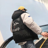 冬季原宿风宽松棉袄男加厚韩版潮流休闲面包服短款学生棉衣外套