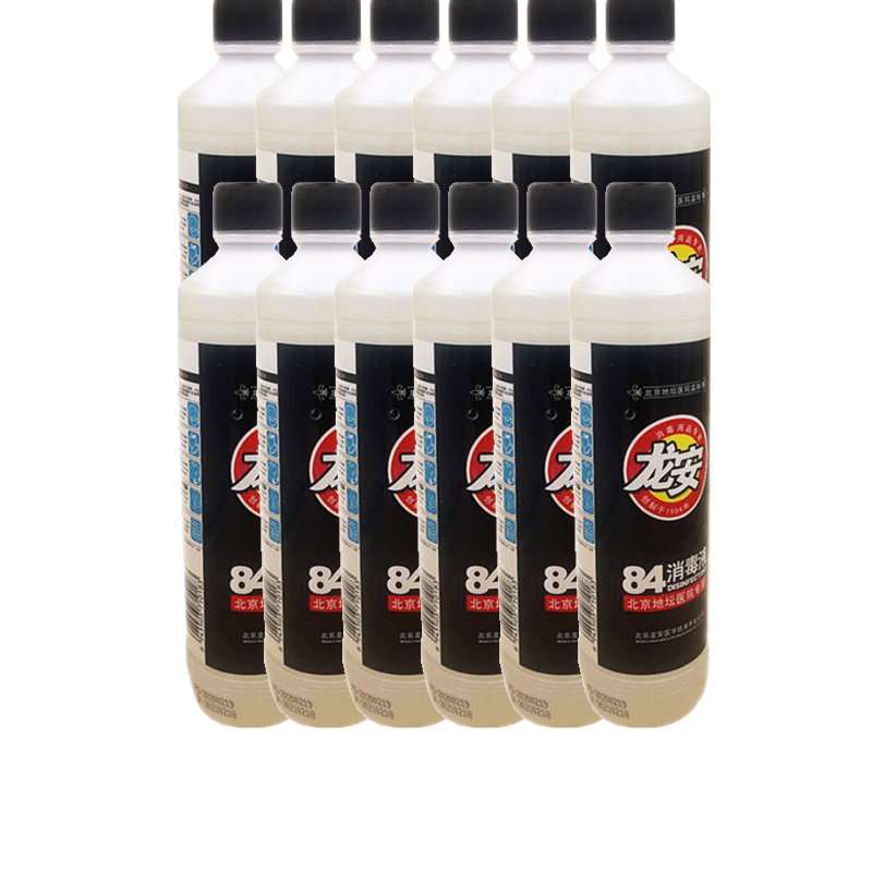 龙安84消毒液 800ml*12瓶(仅限日照地区供货)高清大图