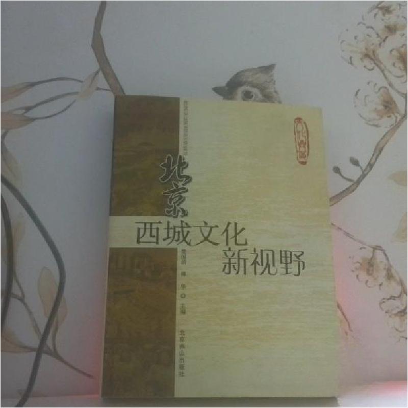 正版新书】北京西城文化新视野楚国清、傅华 主编9787540216917
