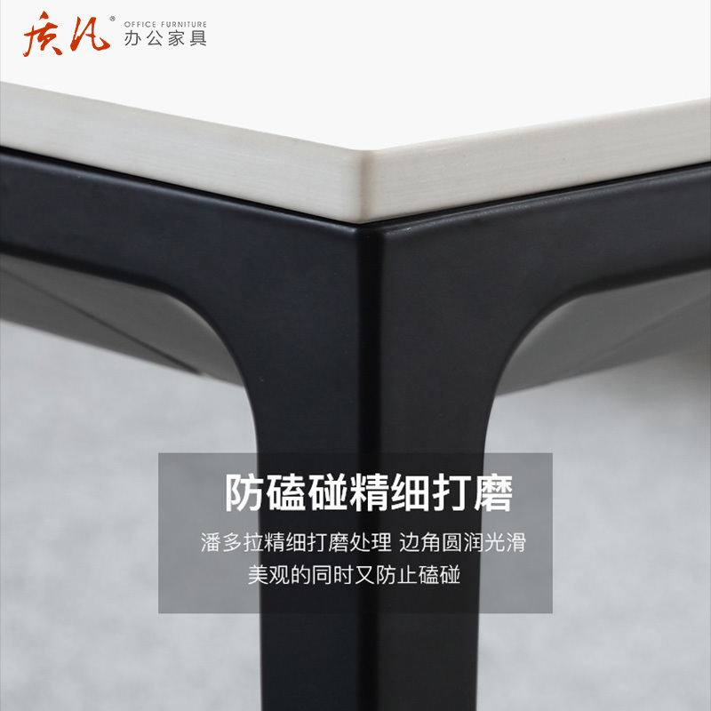 质凡长方形轻奢岩板茶几