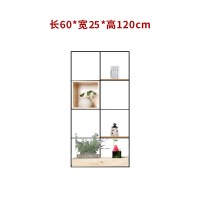工业风实木置物架隔断玄关铁艺屏风置物架家用简约办公室隔断书架