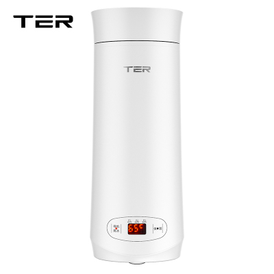 泰瑞达(TER)电水壶B2(白)便携式旅行电水杯源自美国小型迷你电热水壶不锈钢烧水壶网红小家电自动保温杯家用出差热水瓶
