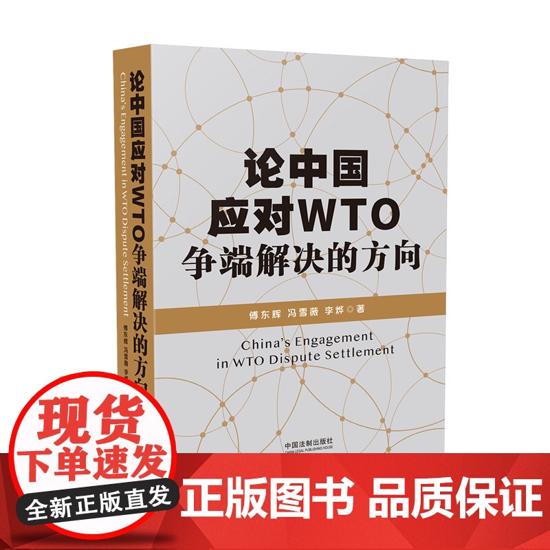 正版 论中国应对WTO争端解决的方向 WTO 国际贸易法 国际经济法 争端解决 法律专业人士高清大图