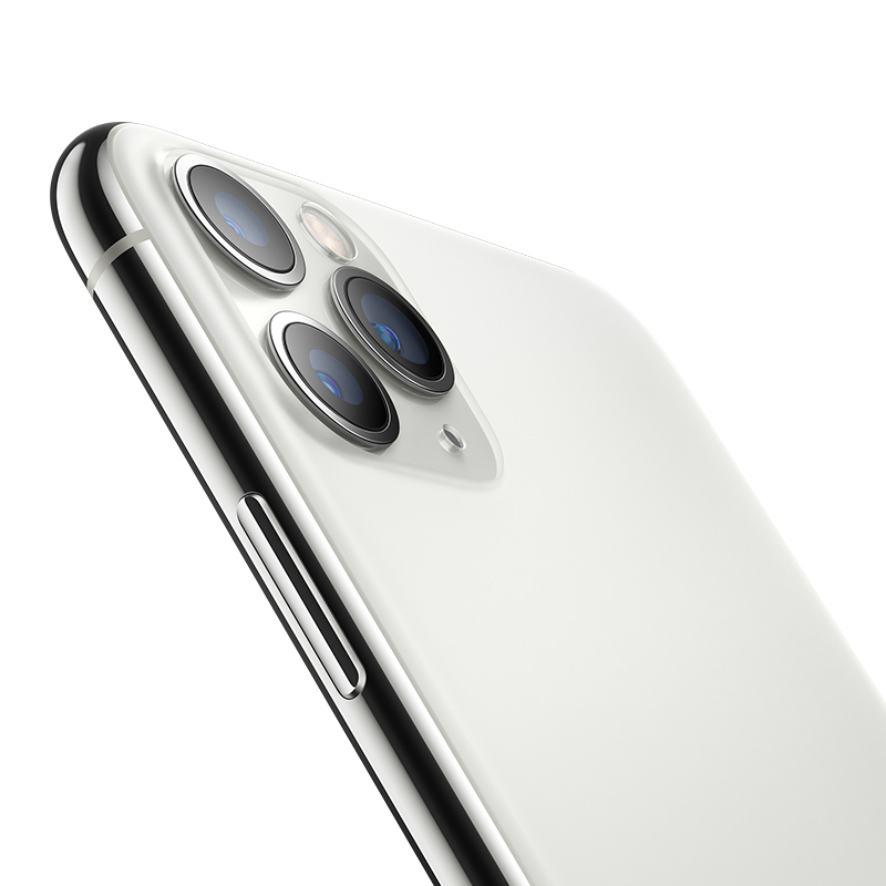 [全新原装正品]苹果Apple iPhone11ProMax美版有锁未激活移动联通电信4G移动智能卡贴手机 64G 白色[裸机]