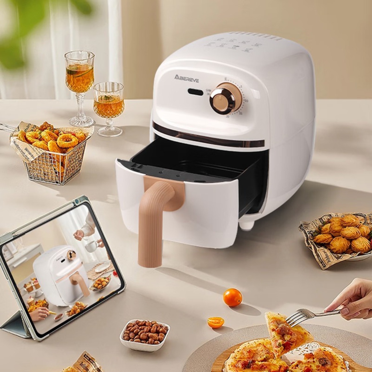 艾贝丽 空气炸锅-ABL-KZ225高清大图