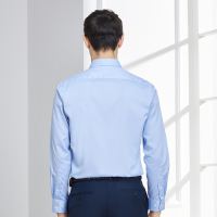 Youngor/雅戈尔春季款男士长袖衬衫纯棉修身衬衣男条纹衬衫男7260