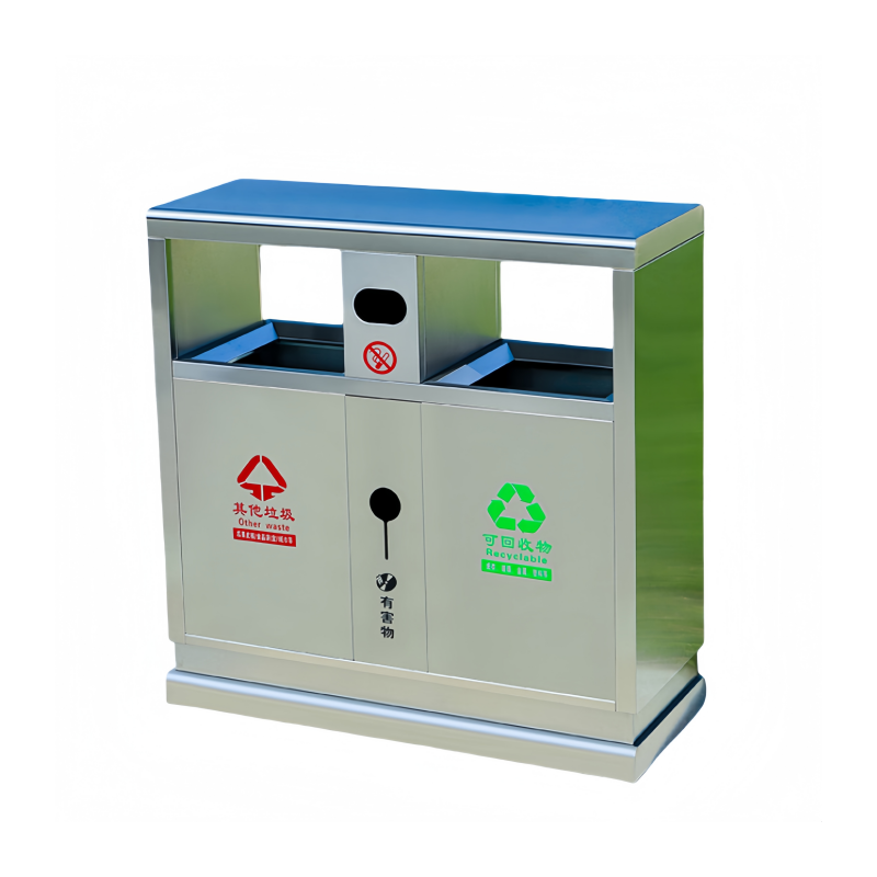 凡礼格不锈钢垃圾桶 201款94*38*98cm个